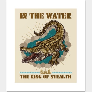 Crocodile Posters and Art